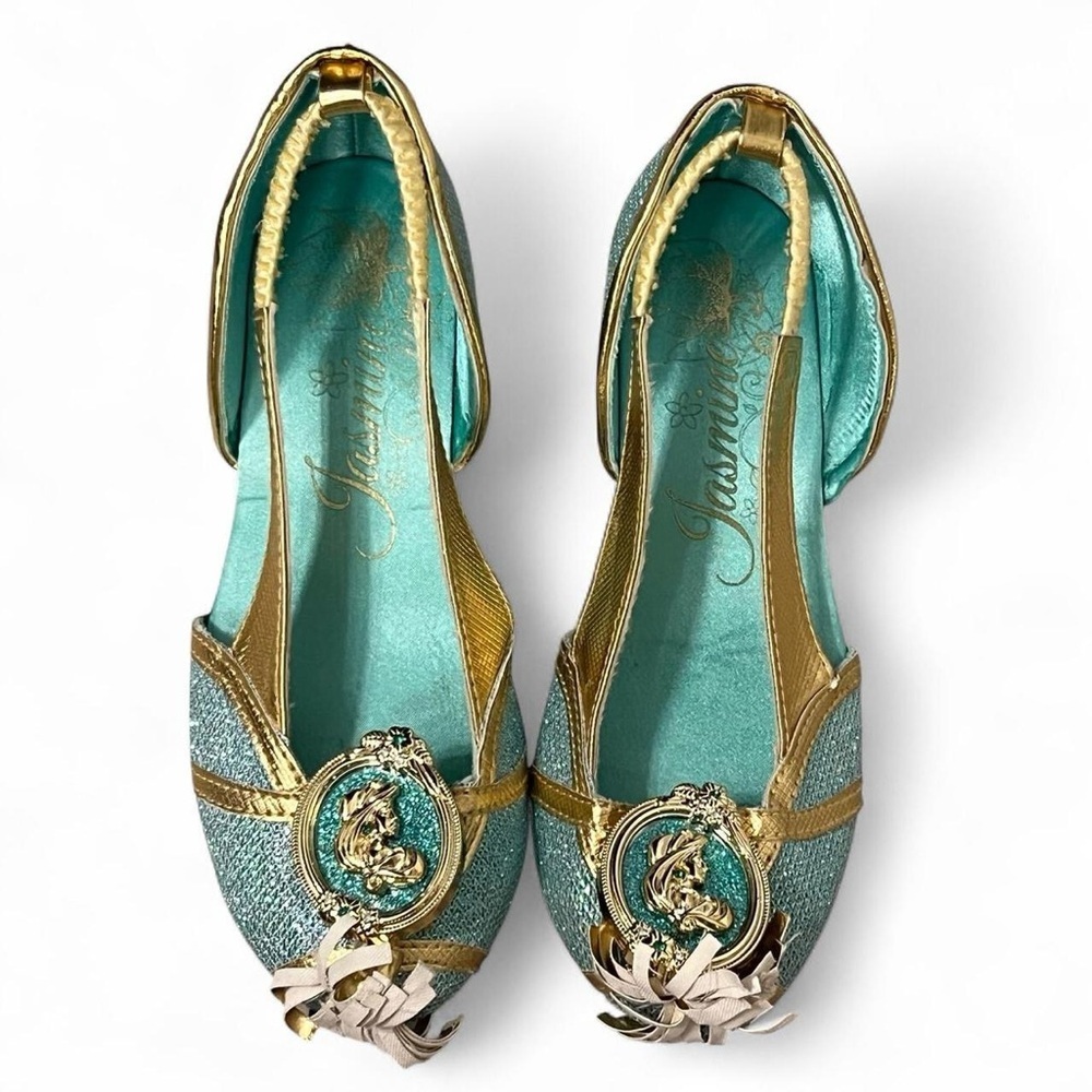 Disney Store Aladdin Princess Jasmine Dress Up Shoes US Girls Size 13/1